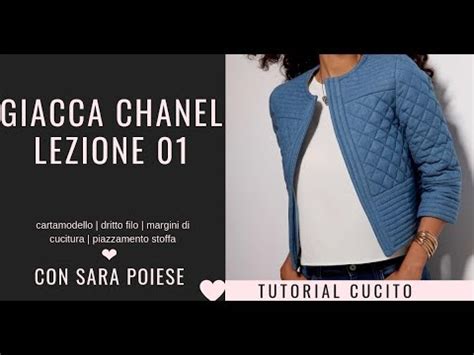 cartamodello tailleur chanel|Giacca Chanel: lezione 01 .